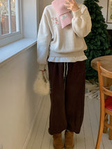 Teddy Bear Patch Training Jogger Pants (10color)