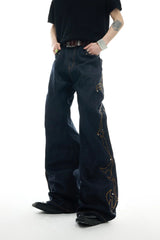 Vintage Contrast Stitch Jeans