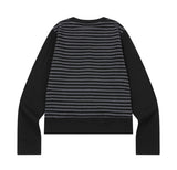 MOTION STRIPE BUTTON CARDIGAN