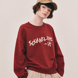 Squareline It Sweatshirts_Wine