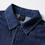 26SS★ スラブウォッシュ加工デニムシャツ