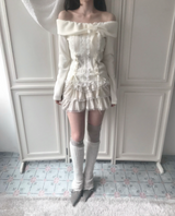 valentine eyelet two-piece set