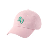 24FW COLOR POINT SMALL SYMBOL BALL CAP PINK