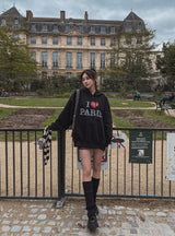 Cont paris over fit hoodie