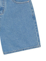 MEDIUM INDIGO DENIM SHORTS code 25008