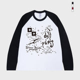 [UNISEX]ドールパリスラグランロングスリーブTシャツ
