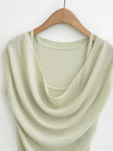 Arielle Drape Knit Set