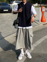 Hooded Sweat Vest 3C