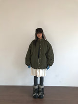 エディマットパッディドフィールドジャケット (2color)