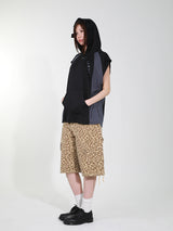 DEVIL HOODIE VEST (BLACK)