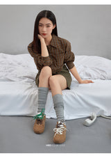 HBD "Little Puff" Thin-Soled Casual Shoes