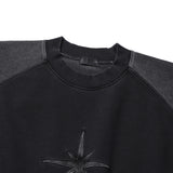 Star Raglan Pigment Sweatshirt (2color) (No.994)