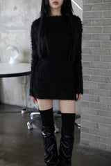 Winter fur mini one piece