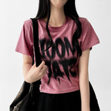 Mood pigment short-sleeved T-shirt