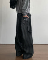 Mars Stripe Denim Pants
