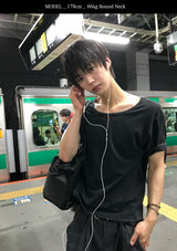 Pigment Henley & Crew Neck Tee