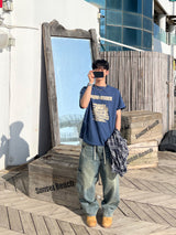 モアノックショートスリーブTシャツ (4 Colors)
