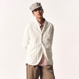 NYLON WRINKLED BLAZER