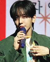 [Worn by SoYou, Jung Yong-hwa, Bvlgari Min-young] マラカイトスターエンブレム925シルバー+ 14kゴールドメッキ調整可能サイズリング R042-01G-M