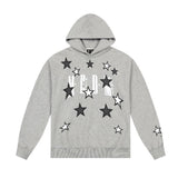 スタープリントロゴフーディー