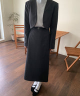 ベルトロングスカート