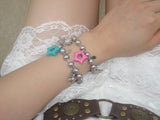 gleaming star charm bracelet [4colors]