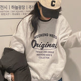 Wool napping weekend sweat suit T-shirt