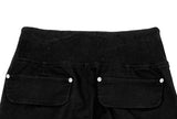 Runho Banding Back Pocket Bootcut Pants