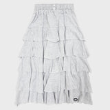 PEONY SKIRT IN W/MELANGE