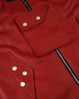 レザーバレットプルーフガイル (Red)