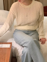 [MADE] Angpang Twisted Round Knit