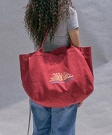 NAGAJA Canvas Bag #2 (Washed Red)