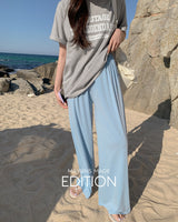 【MADE】Summer cooling wide pants