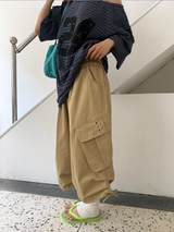 コットン バンディング バミューダパンツ