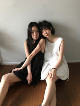 Shabet リボンバルーンワンピース (2color)