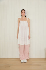 LOVELY PIN-TUCK LACE DRESS