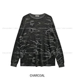 Tiff Damage Camo Waffle Sweatshirt
