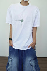 クロススター半袖Tシャツ6C