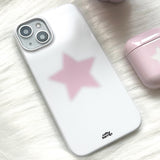 [made] bebe star pink phone case (hard)