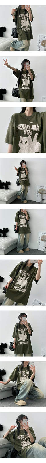 Luce Cats Short Sleeve T-shirt