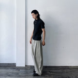 Back Panel Textured Henley