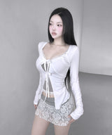 hearts lace sleeveless (3colors)