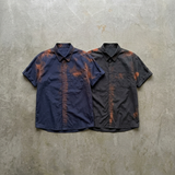 Mottled Wash Drop-Shoulder Shirt