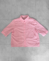 CANDY STRIPE 3/4 SLEEVE SHIRT