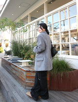 Winter Alpaca Formal Single Jacket (Wool Jacket) (Lining 2 Ounces)
