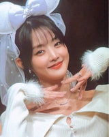 [Jung Yonghwa, IDLE Minnie, BVNDIT Minyoung Worn] パヴェバー925シルバーネックレスN051-01G
