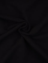 Women's Regular Fit Bear Friends Cropped Sweatshirt Black (FCF1TS202W)