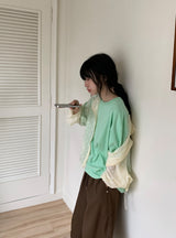 NE Summer Dot Wind Hood Jumper