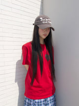 Lucky Clover Cap-Charcoal