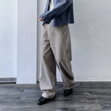 Washed Balloon Wide Trousers